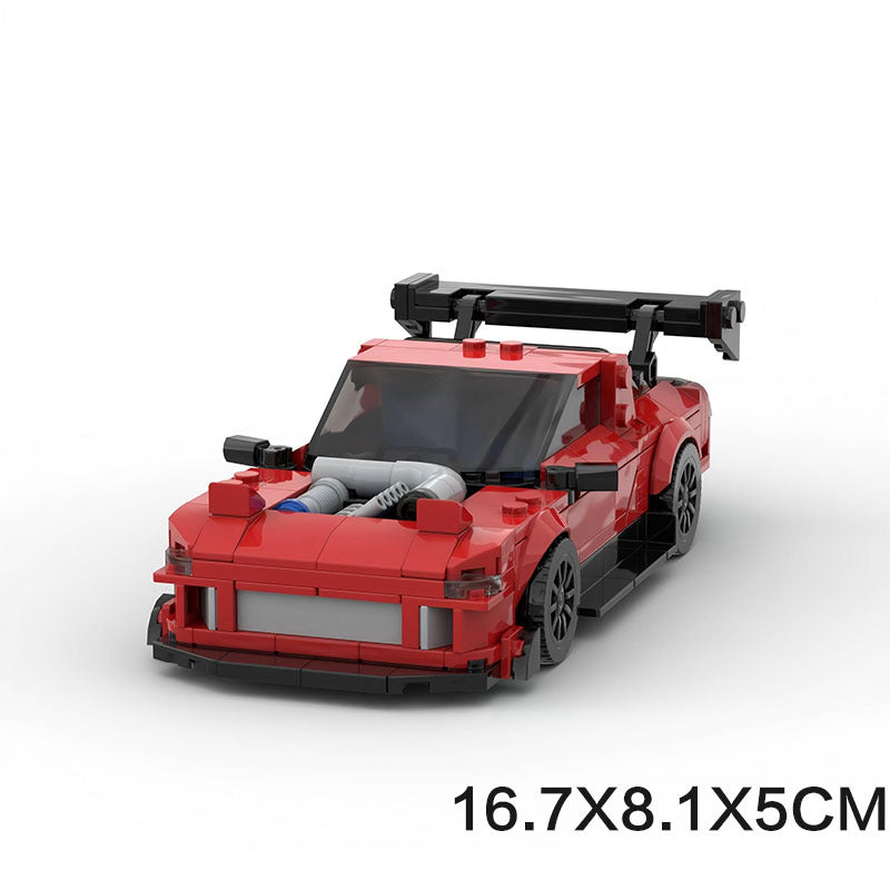 The "RX-7" Red Flare Custom - Ultra-Widebody Rotary Tuning Series by MOC Works Studio
