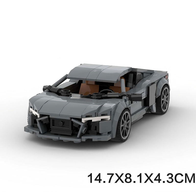 The "R8" V10 Performance - Nardo Grey Mid-Engine Naturally Aspirated Series by MOC Works Studio
