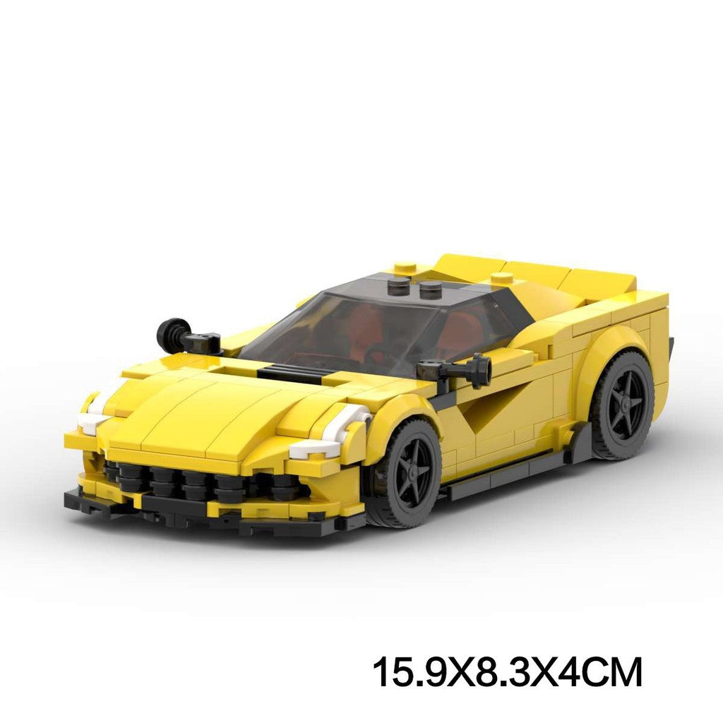 "F12 TDF" Edisi Trek V12 - Siri Persembahan Giallo Yellow oleh MOC Works Studio