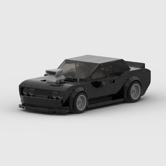 Ikon Otot Amerika "Challenger" - Siri Hemi Supercharged V8 oleh MOC Works Studio