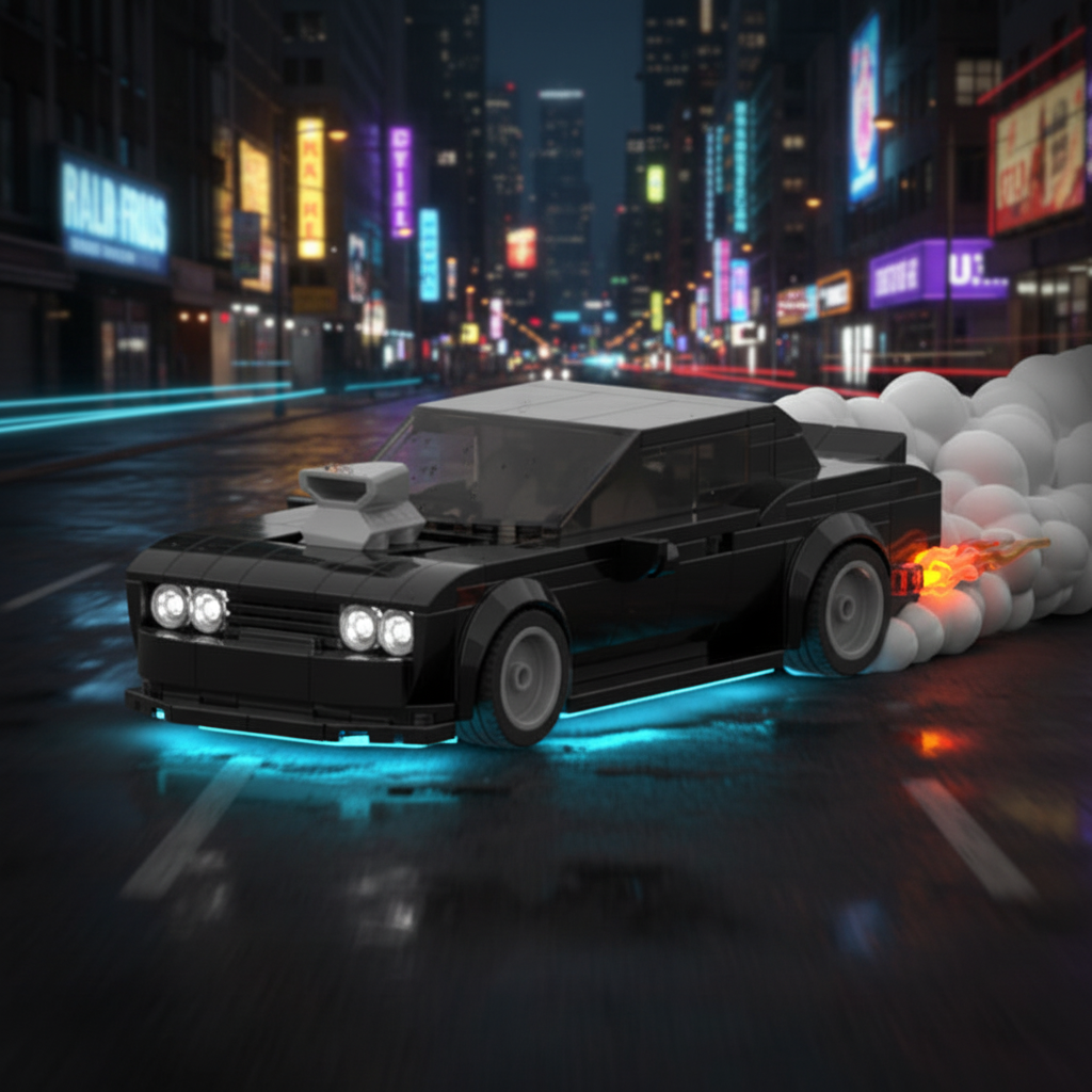 The "Challenger" American Muscle Icon - V8 Supercharged Hemi Series by MOC Works Studio