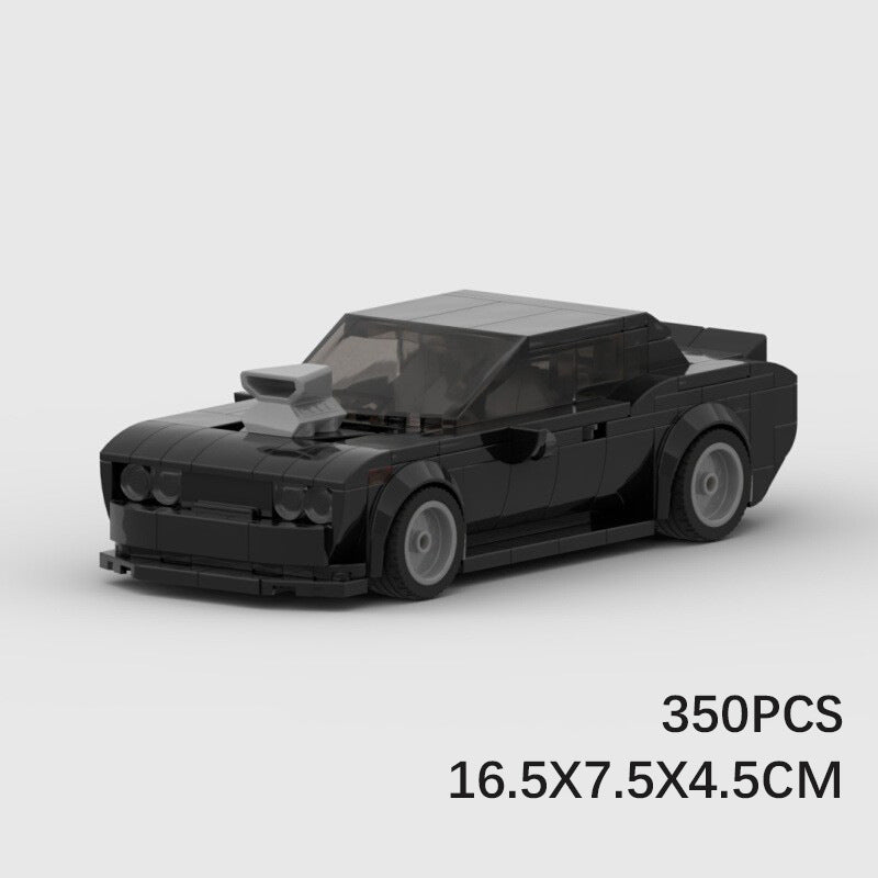 The "Challenger" American Muscle Icon - V8 Supercharged Hemi Series by MOC Works Studio