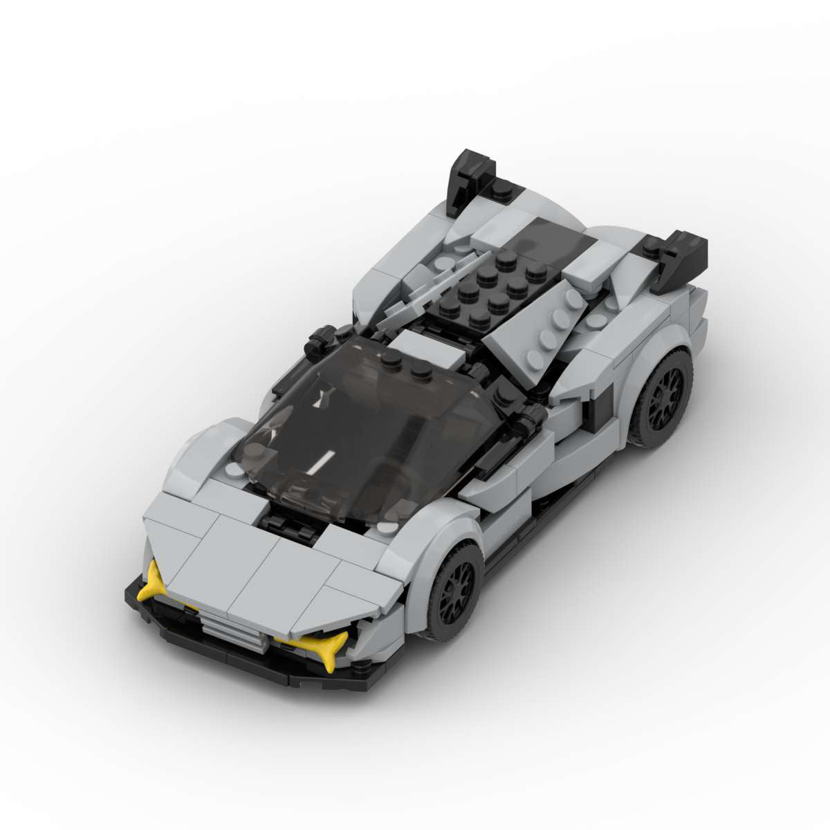 Siri Teknologi Superkapasitor Hibrid "Sian" Lightning - V12 oleh MOC Works Studio