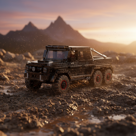 The "6x6" Off-Road Titan - V8 Biturbo Six-Wheel Drive Series by MOC Works Studio