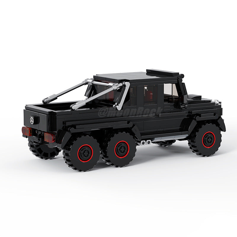 Titan Luar Jalan "6x6" - Siri Pacuan Enam Roda V8 Biturbo oleh MOC Works Studio