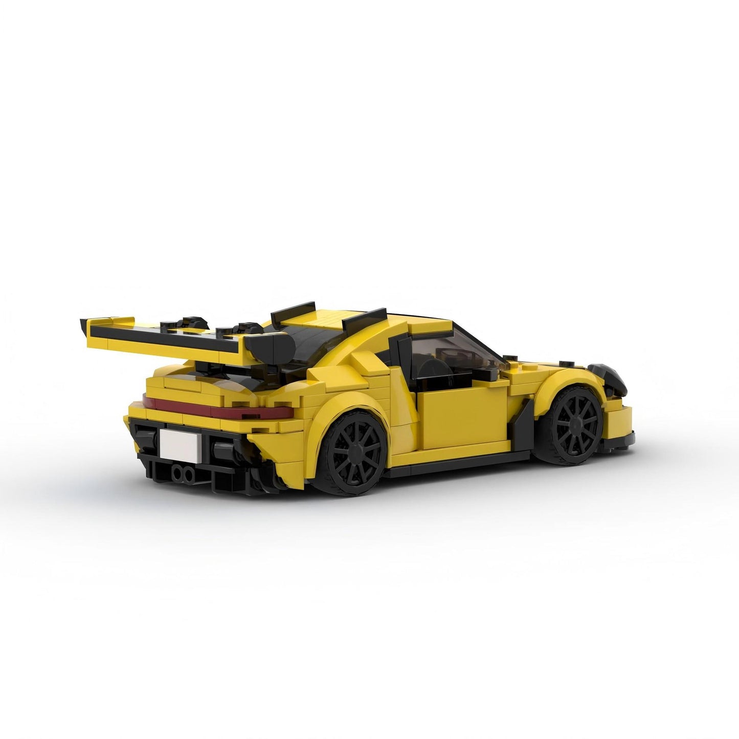 The "911 GT3 RS" Track Master - Racing Yellow V6 Boxer High-Downforce Series by MOC Works Studio