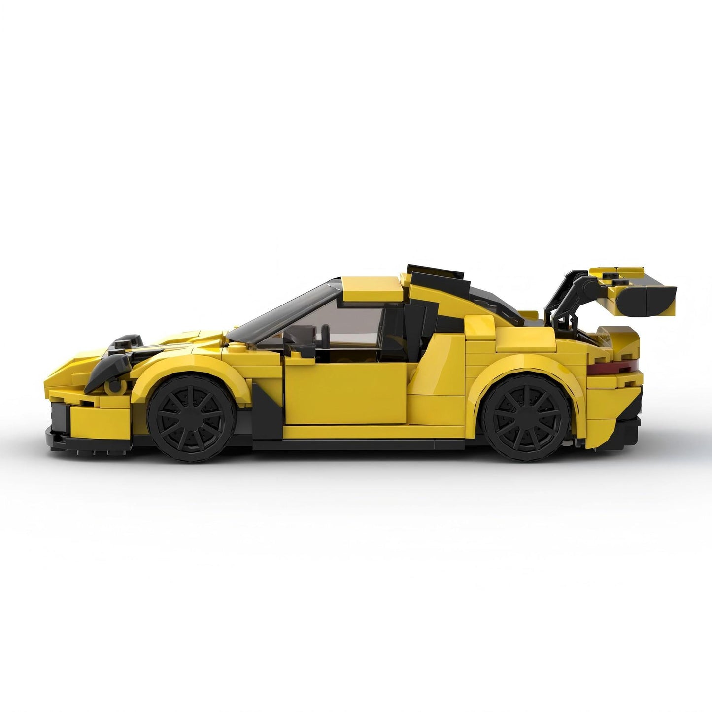 The "911 GT3 RS" Track Master - Racing Yellow V6 Boxer High-Downforce Series by MOC Works Studio