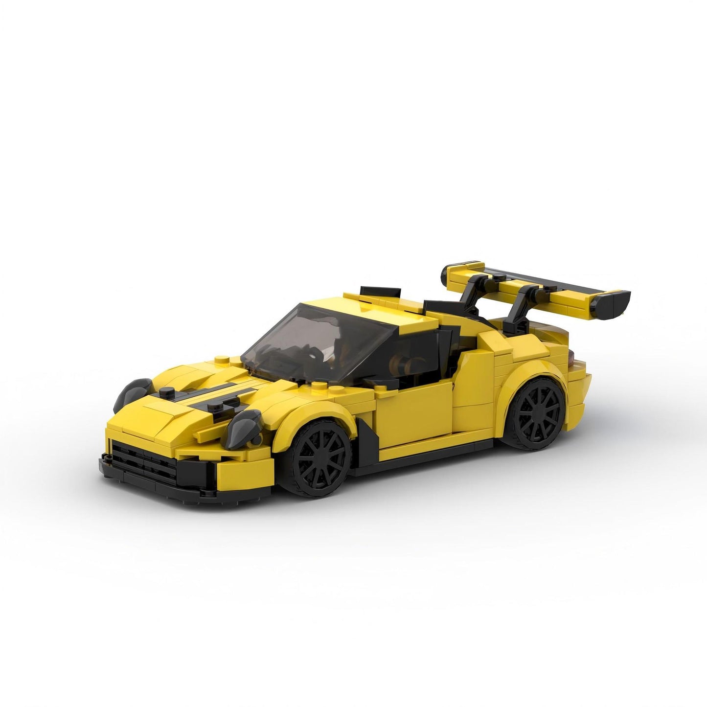 The "911 GT3 RS" Track Master - Racing Yellow V6 Boxer High-Downforce Series by MOC Works Studio