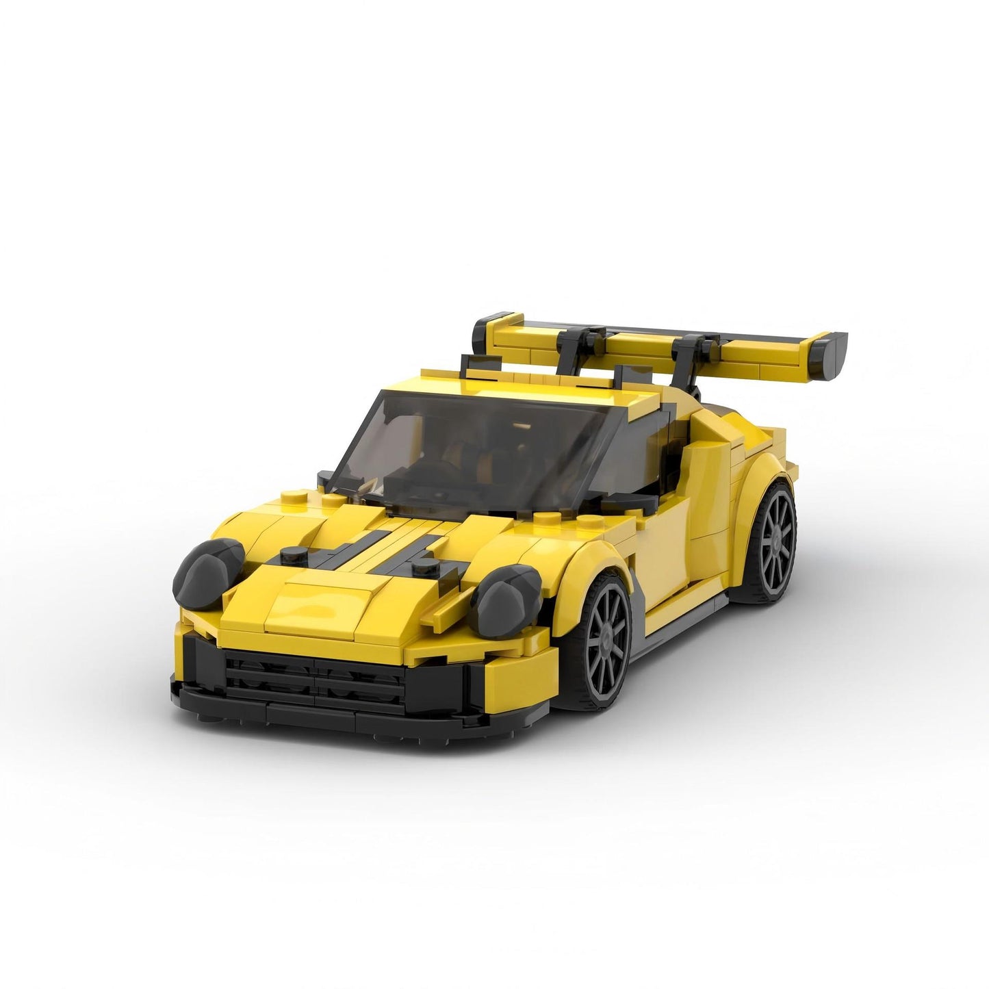 The "911 GT3 RS" Track Master - Racing Yellow V6 Boxer High-Downforce Series by MOC Works Studio