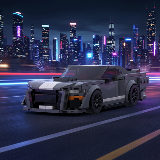 The "GT500" Supercharged Legend - V8 High-Output American Muscle Series by MOC Works Studio