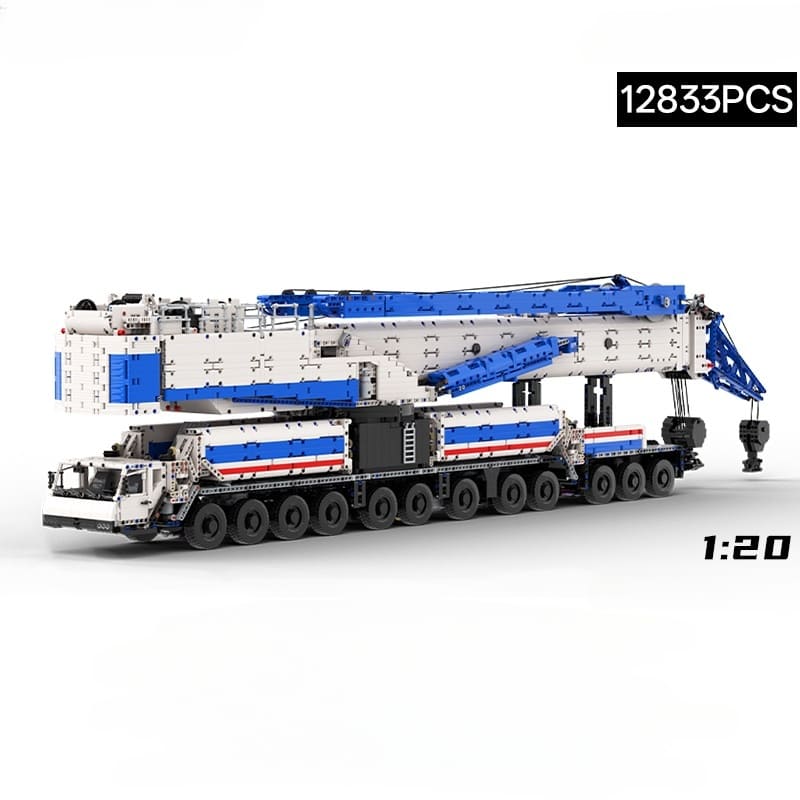 The "QAY2000" Giant of the Wind - 2,000-Tonne All-Terrain Super Crane Series by MOC Works Studio
