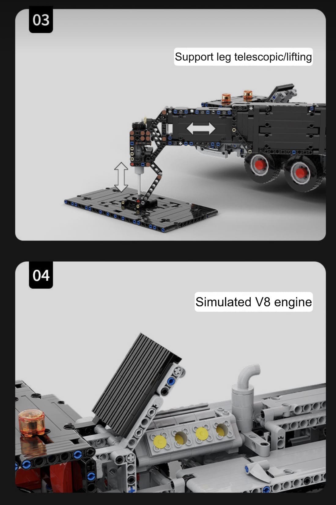 The "LG 1750" Lattice Boom Titan - 750-Tonne Mobile Heavy Lift Engineering Series by MOC Works Studio