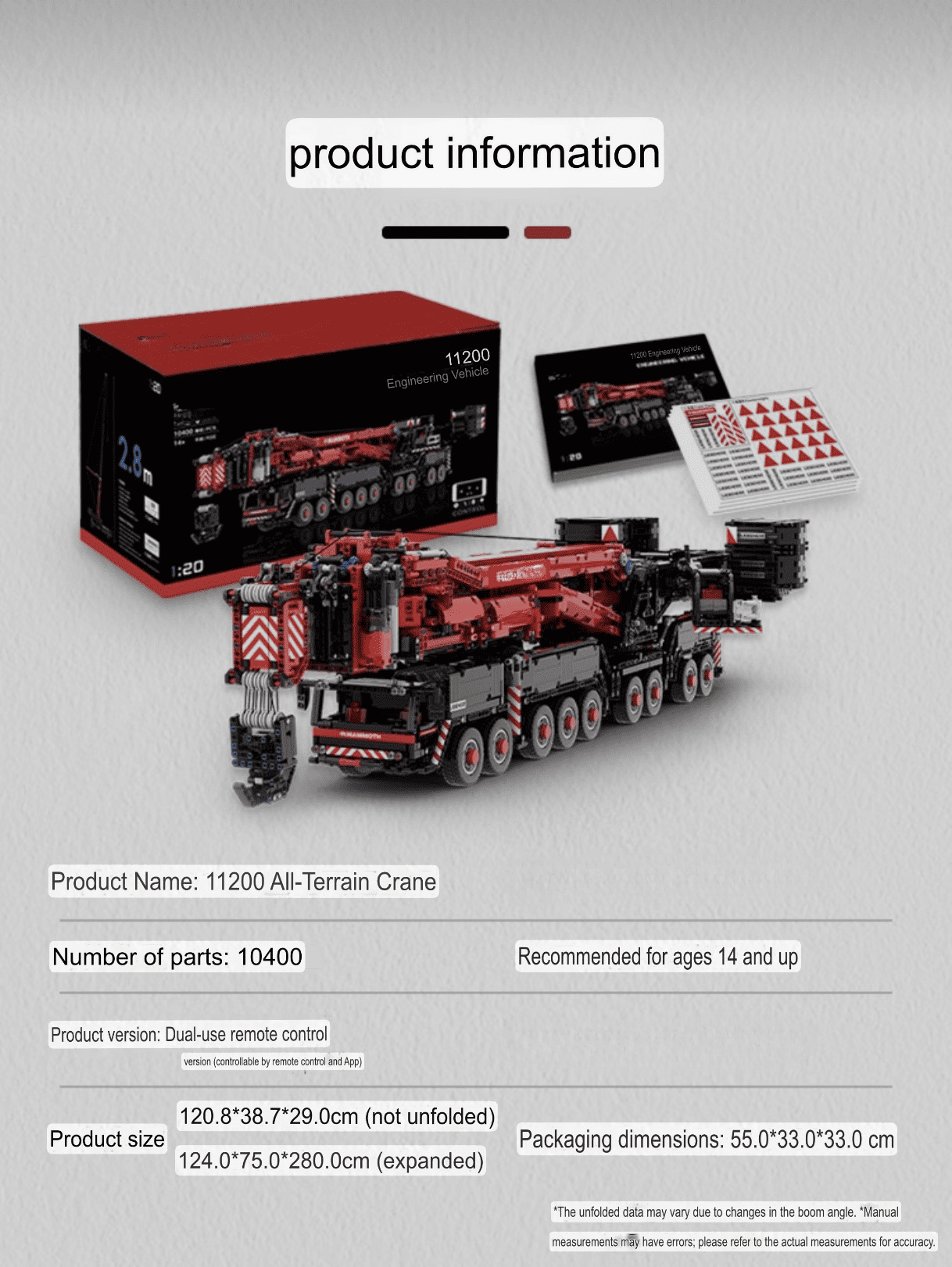 Angkat Berat Muktamad "11200" - Siri Kejuruteraan Kren Bergerak 9-Gandar oleh MOC Works Studio