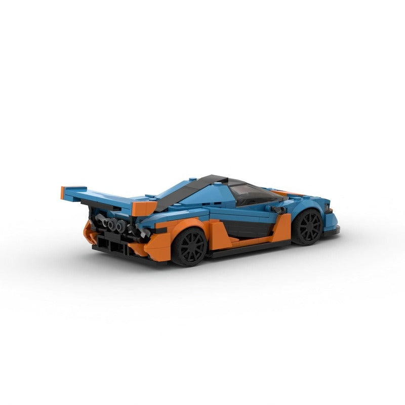 The "P1" Gulf Heritage Edition - V8 Hybrid Hypercar Series by MOC Works Studio