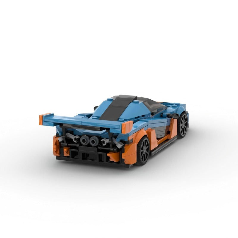 The "P1" Gulf Heritage Edition - V8 Hybrid Hypercar Series by MOC Works Studio