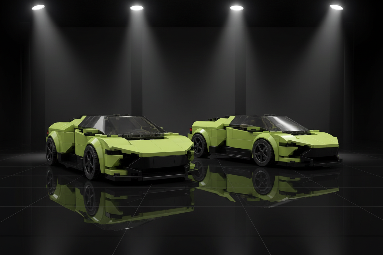 The "STO" Track-Spec Masterpiece - Verde Green V10 Naturally Aspirated Series by MOC Works Studio