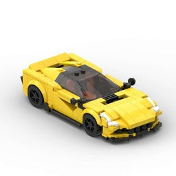 "F12 TDF" Edisi Trek V12 - Siri Persembahan Giallo Yellow oleh MOC Works Studio