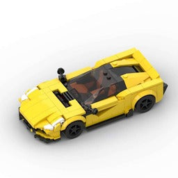 "F12 TDF" Edisi Trek V12 - Siri Persembahan Giallo Yellow oleh MOC Works Studio