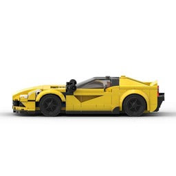 "F12 TDF" Edisi Trek V12 - Siri Persembahan Giallo Yellow oleh MOC Works Studio