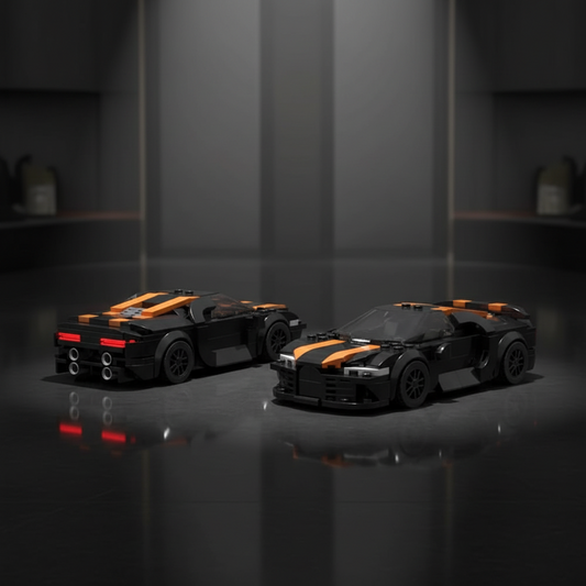 The "300+" World Record Edition - W16 Quad-Turbo Longtail Series by MOC Works Studio