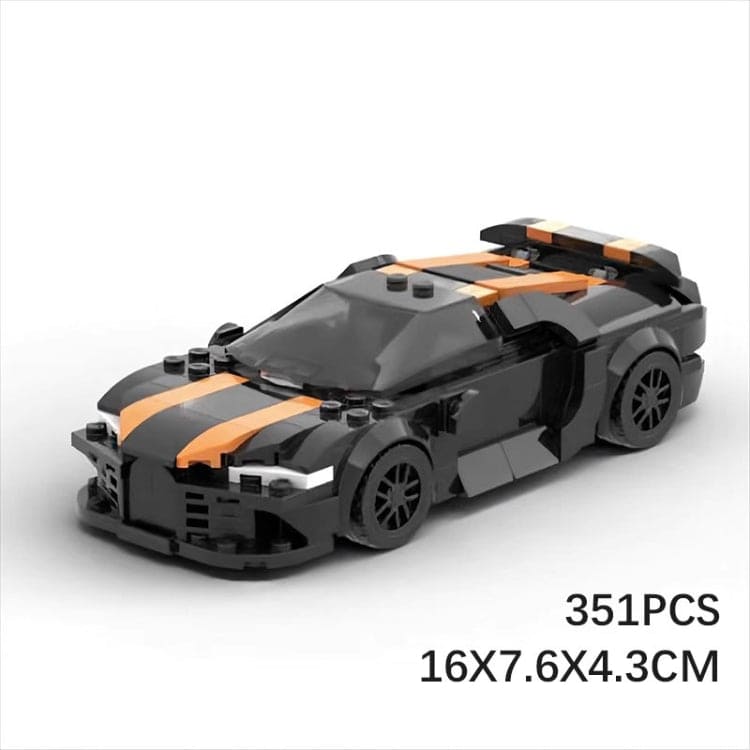 Edisi Rekod Dunia "300+" - Siri Ekor Panjang Empat-Turbo W16 oleh MOC Works Studio