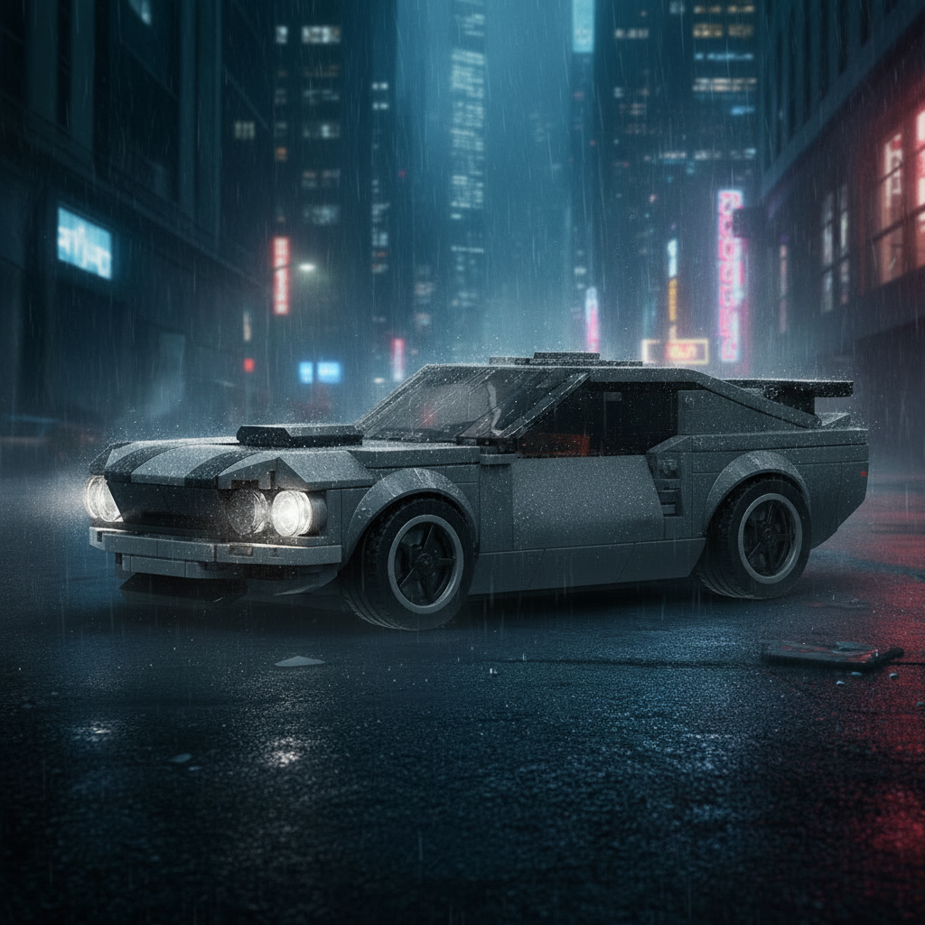 The "Boss 302" Vintage Muscle - High-Revving V8 Trans-Am Racing Series by MOC Works Studio