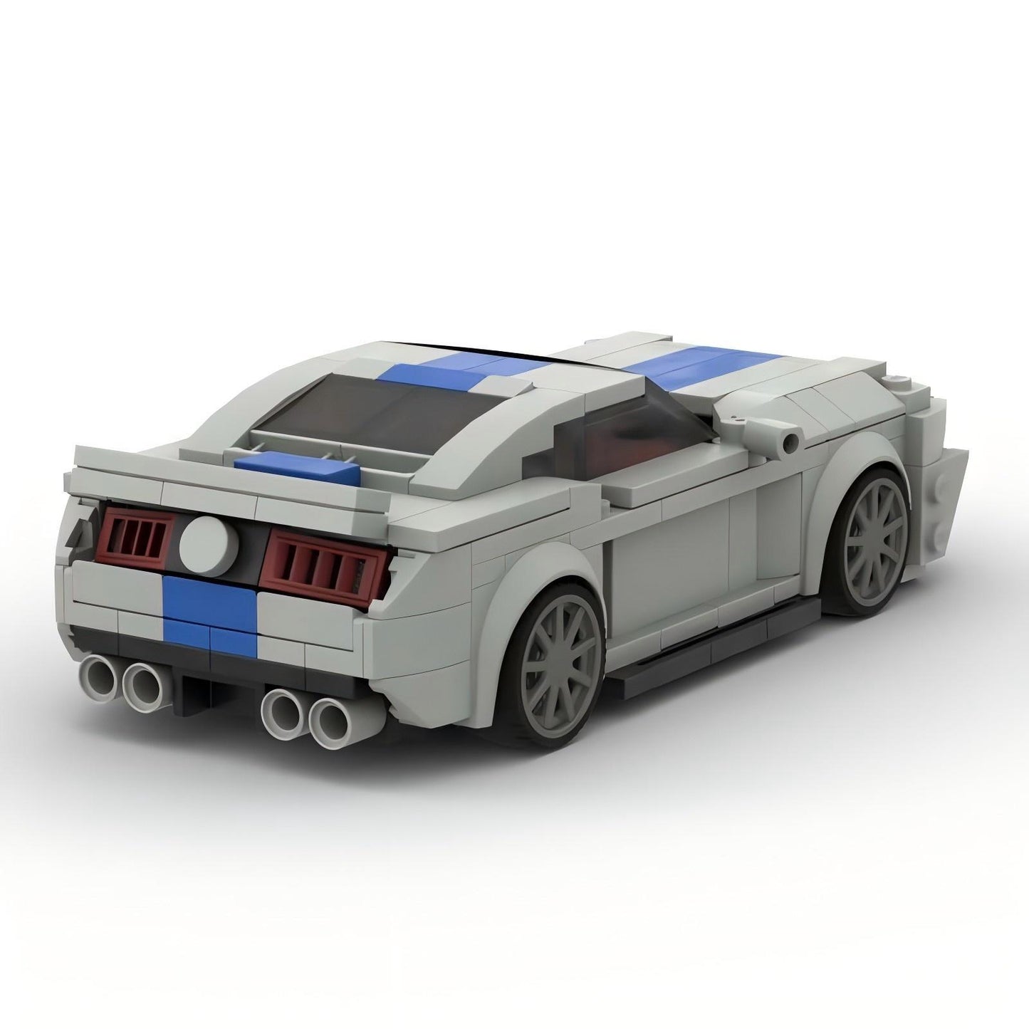 The "GT500" Supercharged Predator - V8 High-Output American Muscle Series by MOC Works Studio
