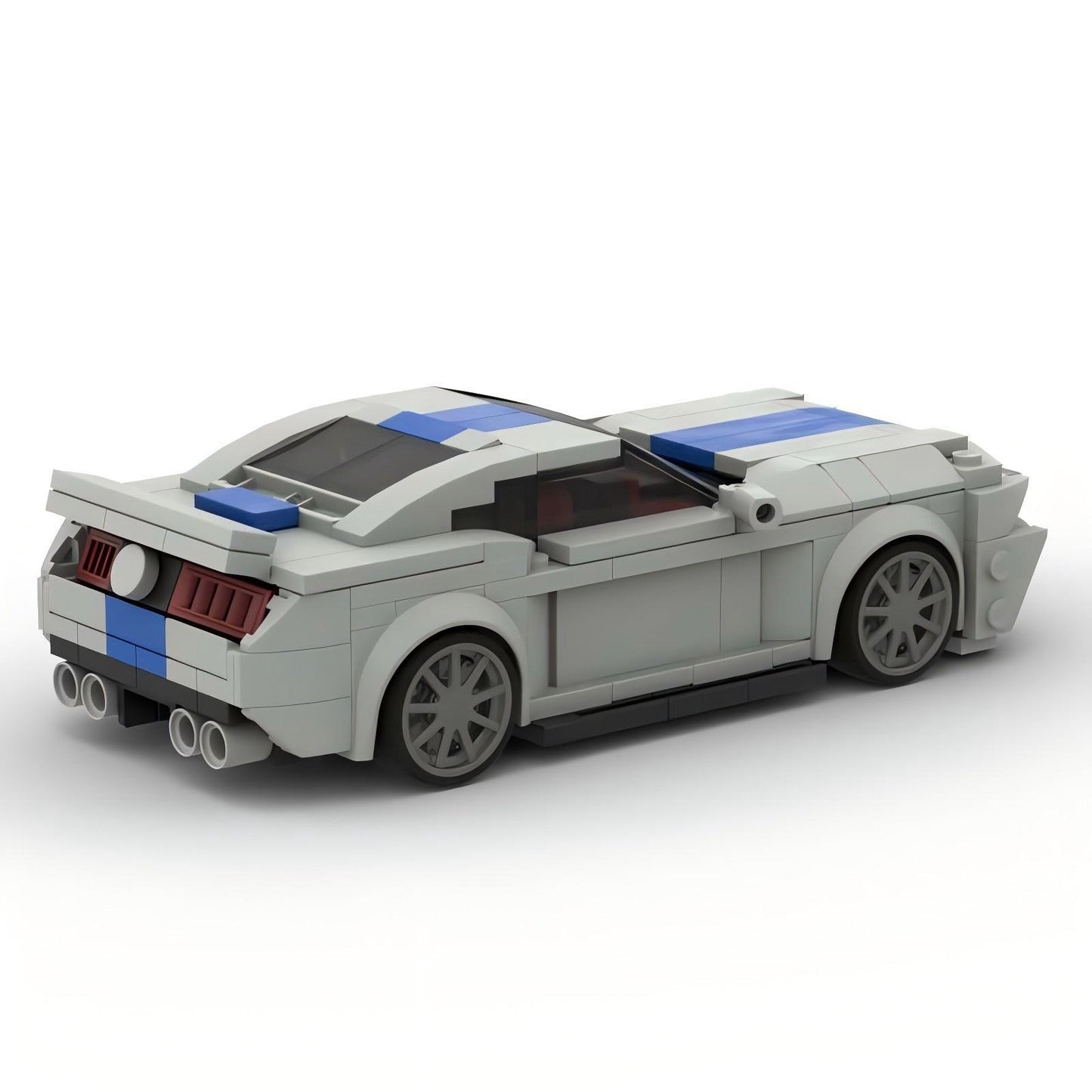 The "GT500" Supercharged Predator - V8 High-Output American Muscle Series by MOC Works Studio