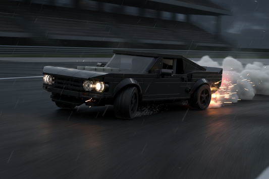 The "RTR-X" Retro-Modern Drift Icon - V8 High-Output Restomod Series by MOC Works Studio