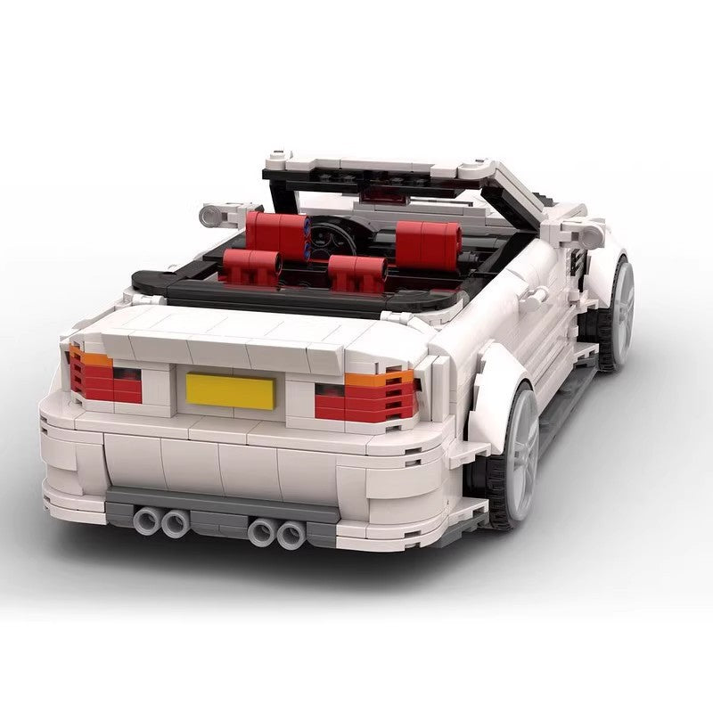The "M3 E46" Alpine White Convertible - Straight-Six Open-Top Performance Series by MOC Works Studio
