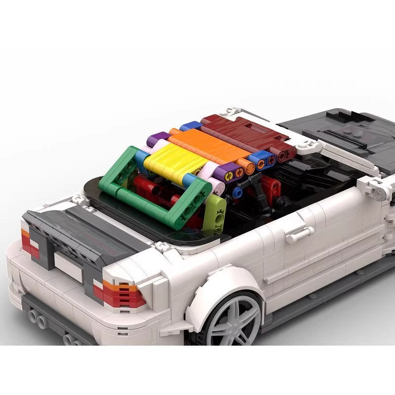 The "M3 E46" Alpine White Convertible - Straight-Six Open-Top Performance Series by MOC Works Studio
