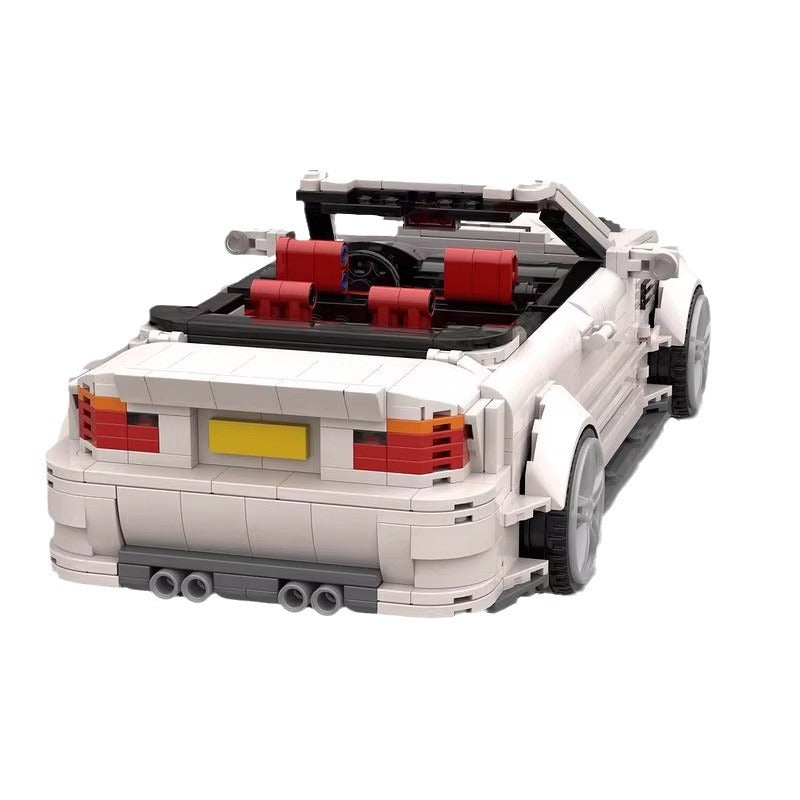 The "M3 E46" Alpine White Convertible - Straight-Six Open-Top Performance Series by MOC Works Studio