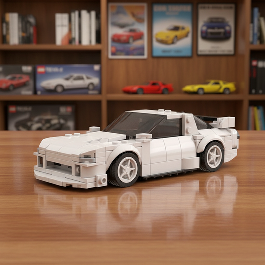 The "RX-7" Rotary Legend - Pure White Twin-Turbo JDM Performance Series by MOC Works Studio
