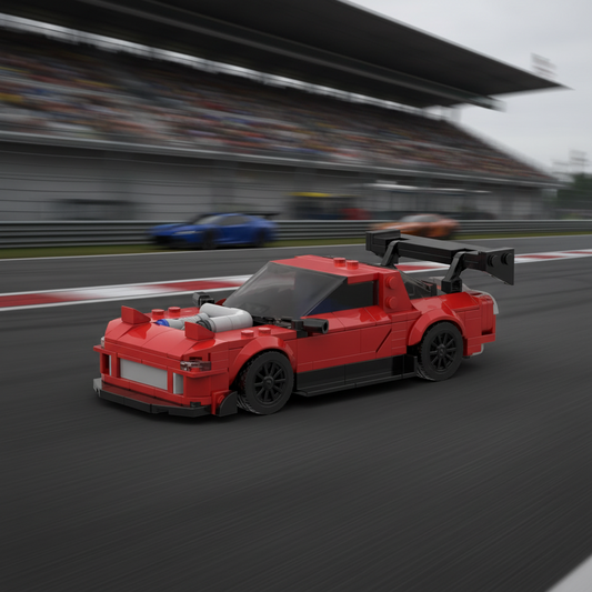 The "RX-7" Red Flare Custom - Ultra-Widebody Rotary Tuning Series by MOC Works Studio