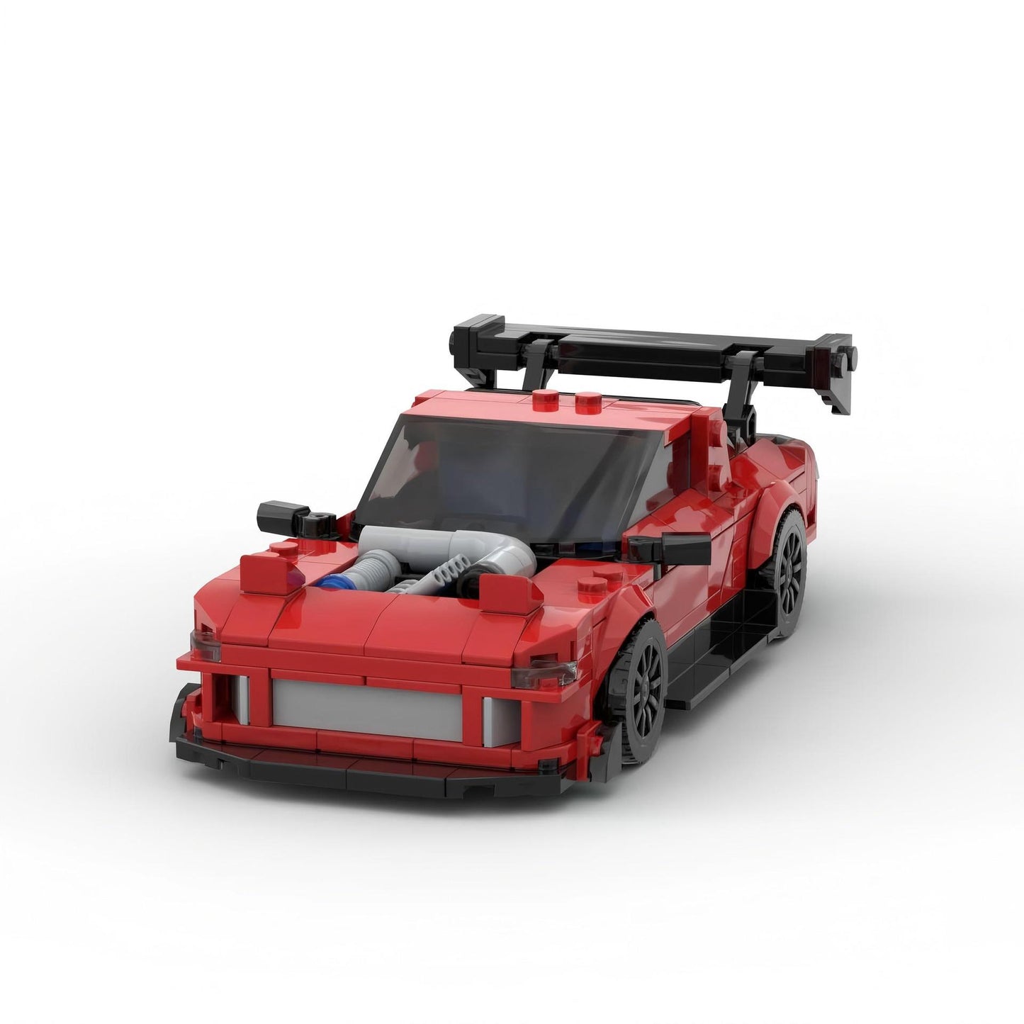 The "RX-7" Red Flare Custom - Ultra-Widebody Rotary Tuning Series by MOC Works Studio