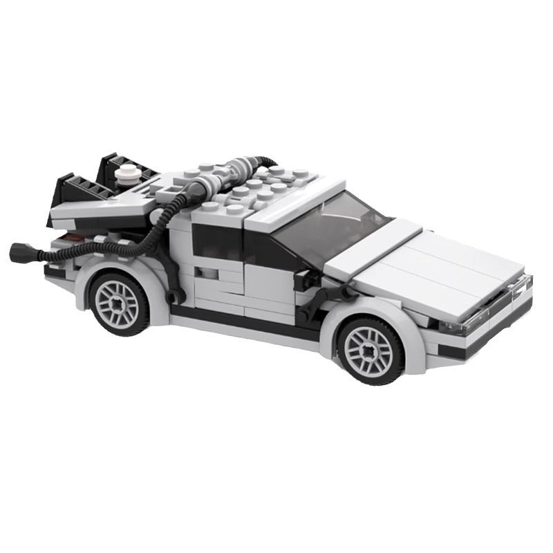 The "Outatime" Time Machine - 88MPH Flux Capacitor Retro-Future Series by MOC Works Studio