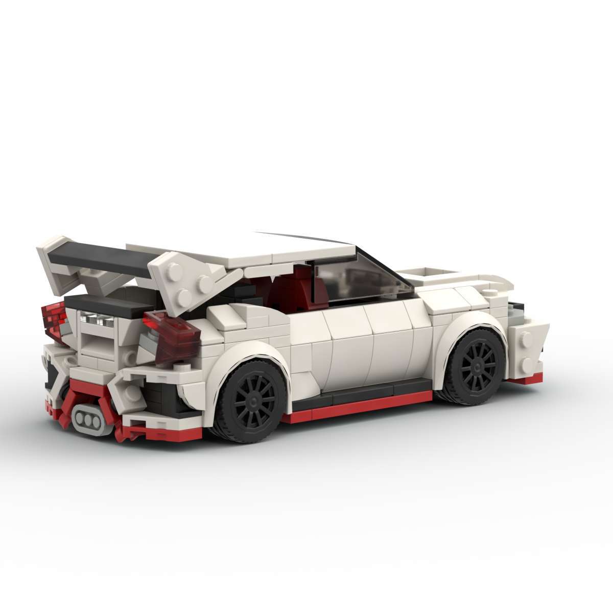 The "FK8" Racing Hatchback - VTEC Turbo High-Performance Series by MOC Works Studio
