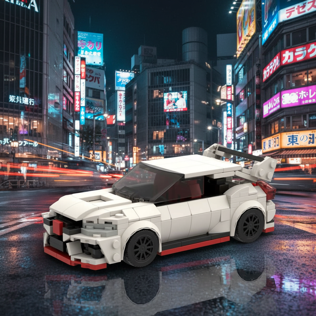 The "FK8" Racing Hatchback - VTEC Turbo High-Performance Series by MOC Works Studio