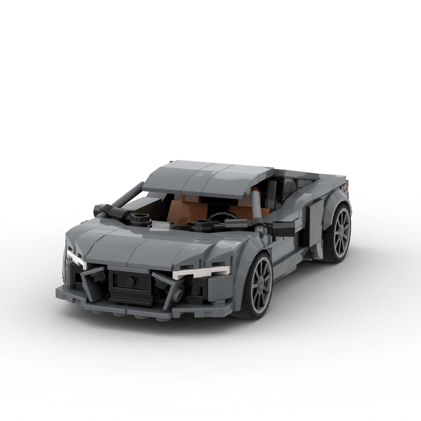 The "R8" V10 Performance - Nardo Grey Mid-Engine Naturally Aspirated Series by MOC Works Studio