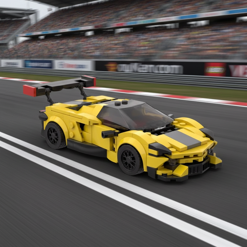 The "C8.R" Endurance Dominator - Mid-Engine V8 High-Downforce Racing Series by MOC Works Studio