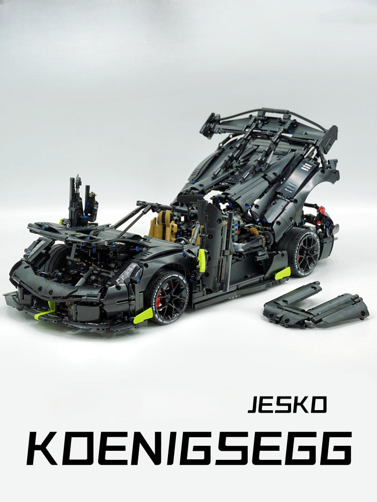 The "Jesko" Shadow Edition - Murdered-Out V8 Twin-Turbo 300MPH Megacar Series by MOC Works Studio