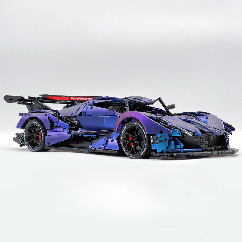 The "Intensa" Chrome Chameleon - Electroplated Color-Shifting V12 Track Monster by MOC Works Studio