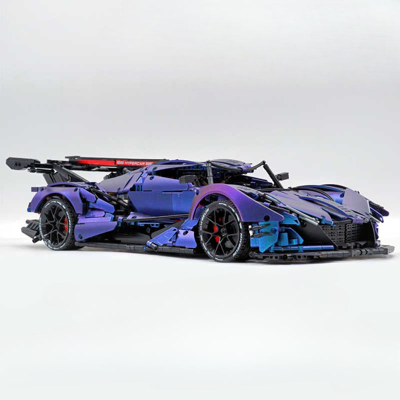 The "Intensa" Chrome Chameleon - Electroplated Color-Shifting V12 Track Monster by MOC Works Studio
