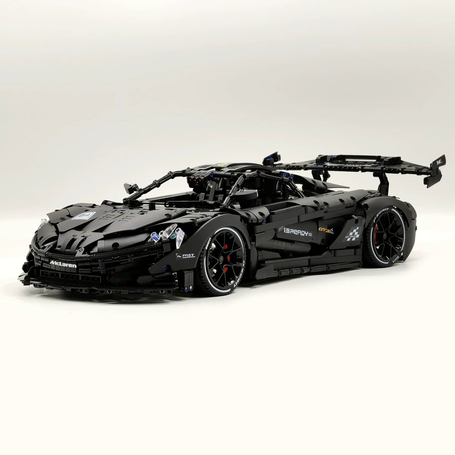 The "P1" 1:8 Masterpiece Hypercar - V8 Twin-Turbo Hybrid Tech Racing Series by MOC Works Studio