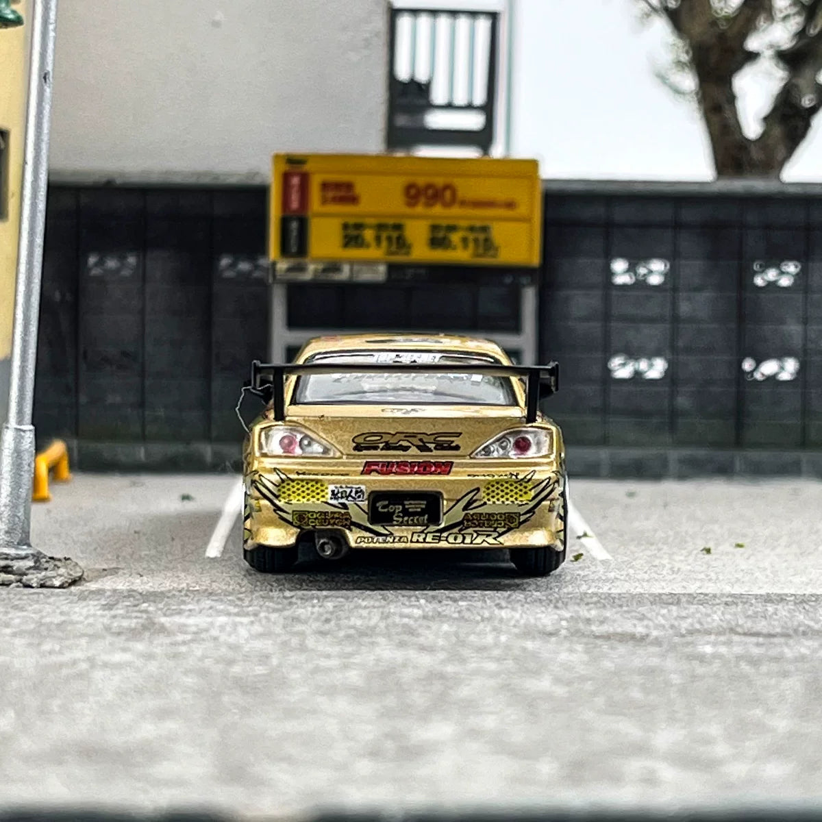 MINI GT 1:64 Nissan S15 Silvia Top Secret D1GP (#714)
