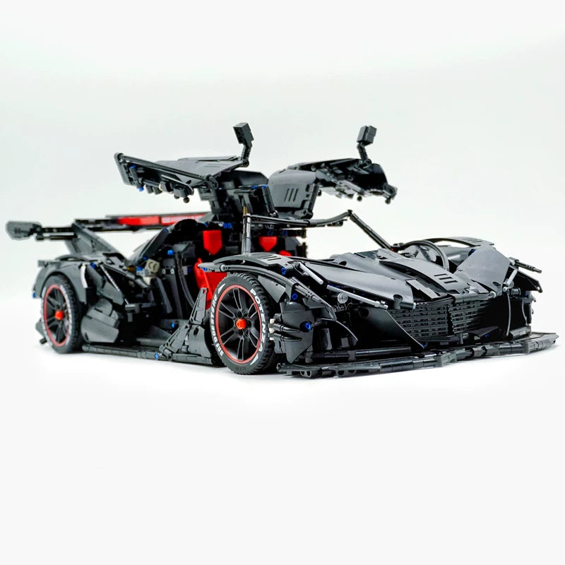 The "Intensa" Chrome Chameleon - Electroplated Color-Shifting V12 Track Monster by MOC Works Studio