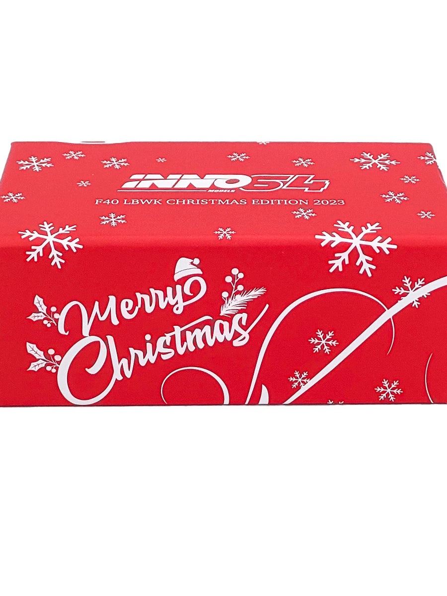 INNO64 1:64 Ferrari F40 LBWK Liberty Walk 2023 Christmas Edition