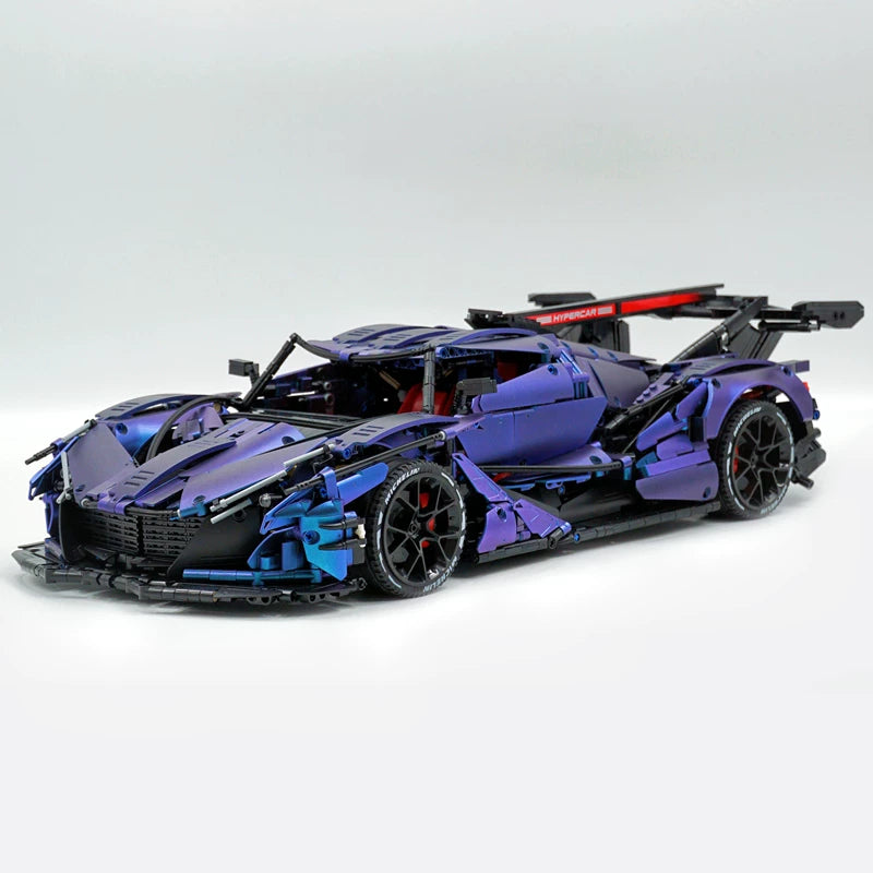 The "Intensa" Chrome Chameleon - Electroplated Color-Shifting V12 Track Monster by MOC Works Studio
