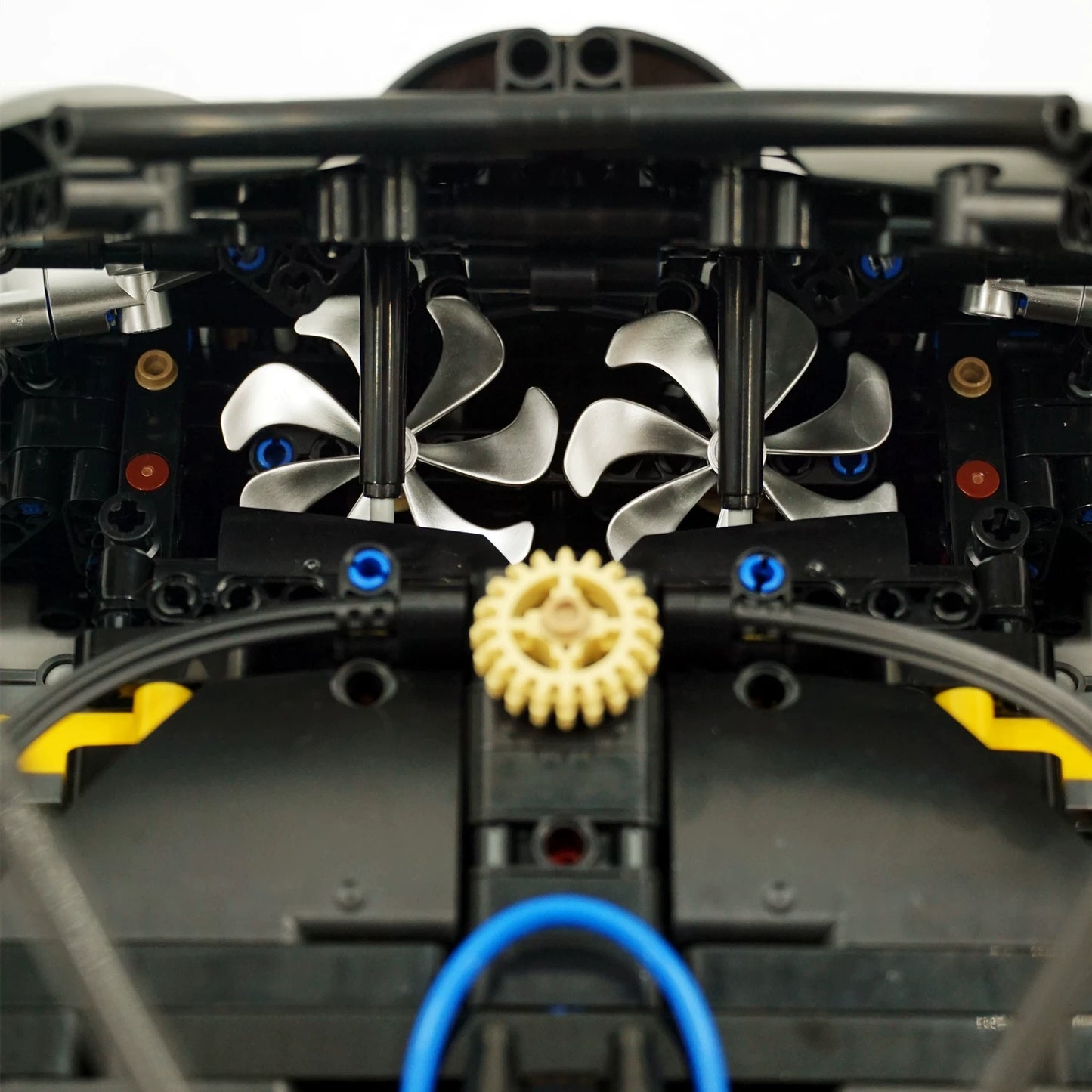 The "Huayra" God of Wind - Metallic Silver V12 Twin-Turbo Active Aerodynamics Series by MOC Works Studio