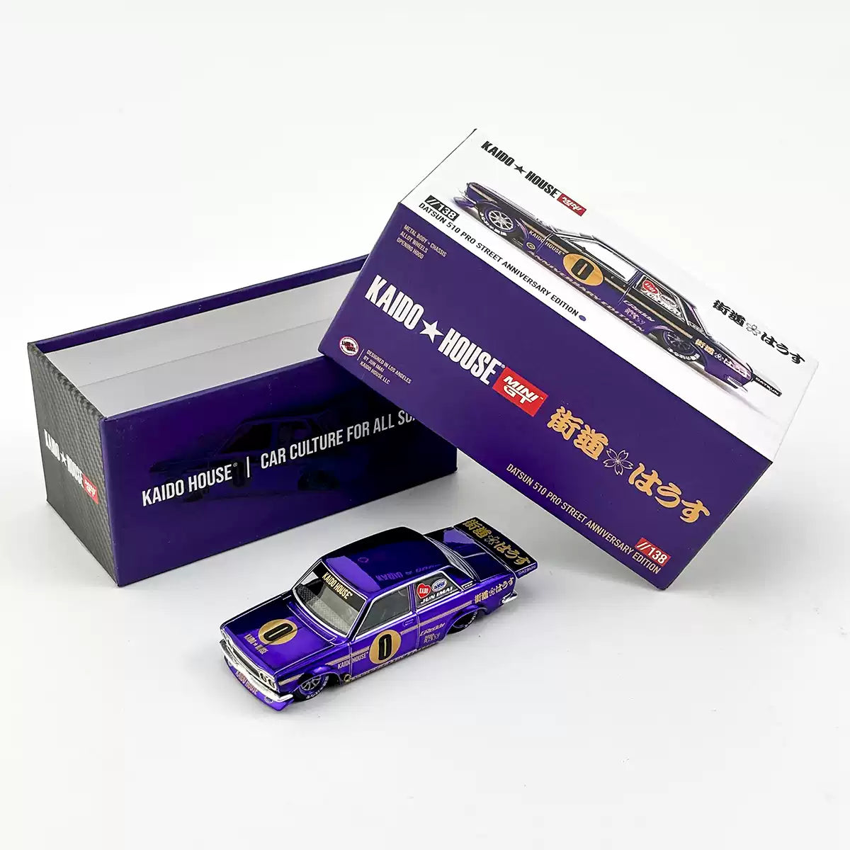 Kaido House x MINI GT 1:64 Datsun 510 Pro Street